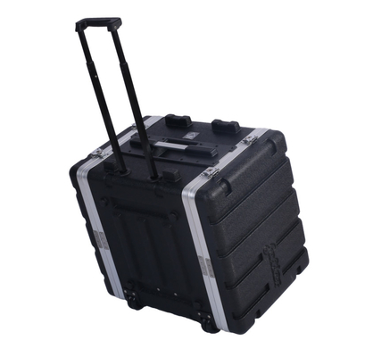 Caisse légère de bloc de rouleaux cas/8u de bâti de support de vol d'ABS
