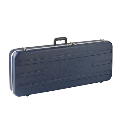Caisse dure rectangulaire Shell Blue Waterproof de guitare électrique d'ABS