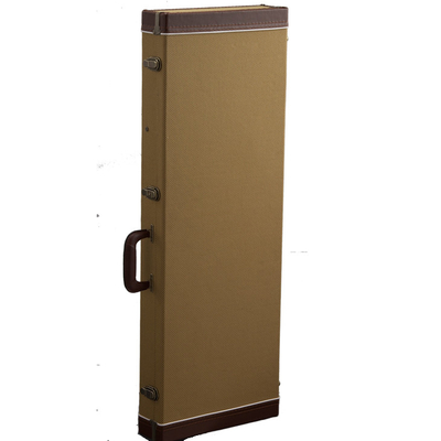 Mousse de Bass Guitar Hard Case Tweed de contreplaqué + peluche Linner
