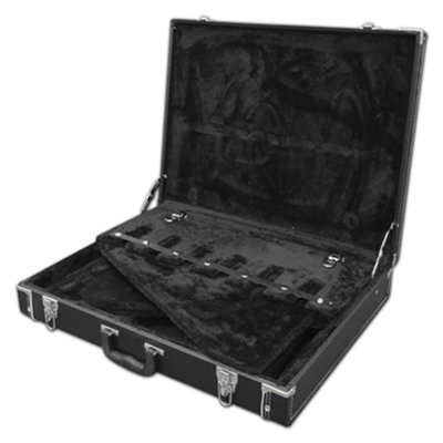 Poignée de transport capitonnée par support de guitare de caisse de support de guitare de Hardshell de contreplaqué