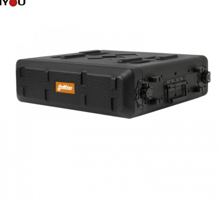 PE 10&quot; caisse peu profonde de support de la profondeur 2U avec le stockage de microphone