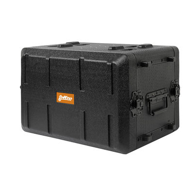 PE 10&quot; caisse peu profonde de support cas/6u de support d'amortisseur de vibrations de la profondeur 6U