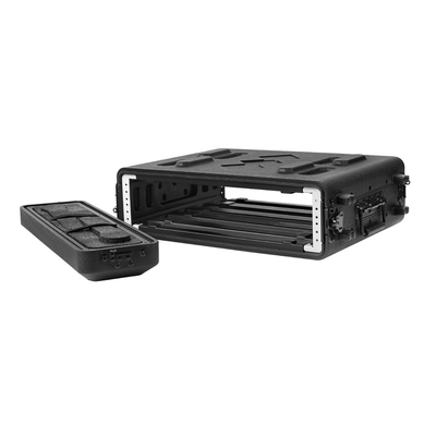 PE 15&quot; caisse de support de vol de bâti de support de la profondeur 2U pour le récepteur/processeur de microphone