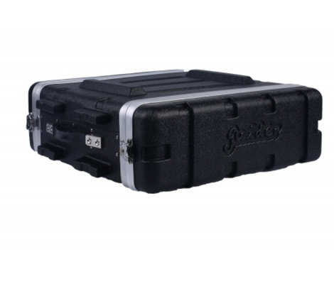 La torsion de caisse de support de 19 pouces de l'ABS 3U du DJ /PA ferme à clef X 4 480X480x133MM