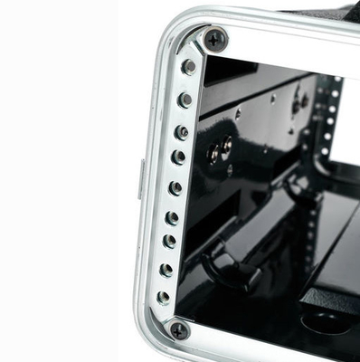 La torsion de caisse de support de 19 pouces de l'ABS 3U du DJ /PA ferme à clef X 4 480X480x133MM