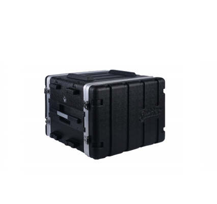 ABS durable 8U verrous résistants de torsion du cas 4X de vol de la caisse de support de 19 pouces/PA DJ