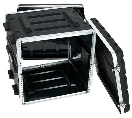 cadre en aluminium ampère de l'ABS 10U caisse de support de 19 pouces/caisse support d'amplificateur