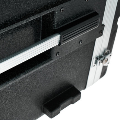 cadre en aluminium ampère de l'ABS 10U caisse de support de 19 pouces/caisse support d'amplificateur