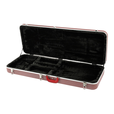 Mousse dure AL Material Waterproof d'ABS de Shell de mousse de caisse dure rouge de guitare électrique