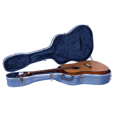Bleu dur de caisse de guitare classique d'ABS de CC-501N livre imperméable