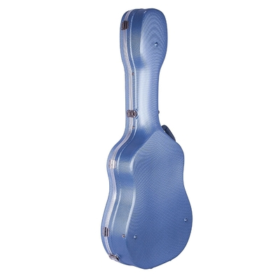 Bleu dur de caisse de guitare classique d'ABS de CC-501N livre imperméable