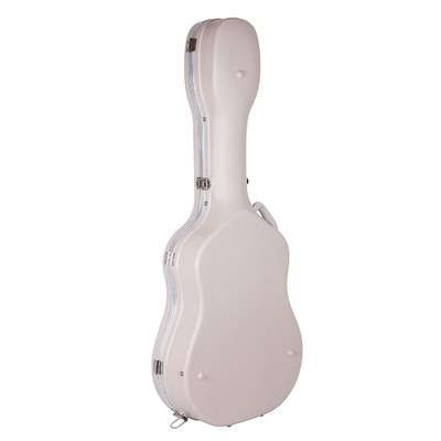 Mousse d'ABS de guitare du cas classique imperméable ENV de vol et doublure enes ivoire de peluche