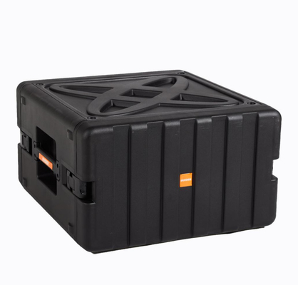 Pp légers 6U caisse Logo Impact Resistance fait sur commande de support de 19 pouces