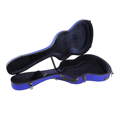 Résistance élevée de coupure de cas de Matte Blue Fiberglass Classical Guitar