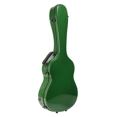 Shell Guitar Case dure classique verte pression de fibre de verre de 39 pouces anti