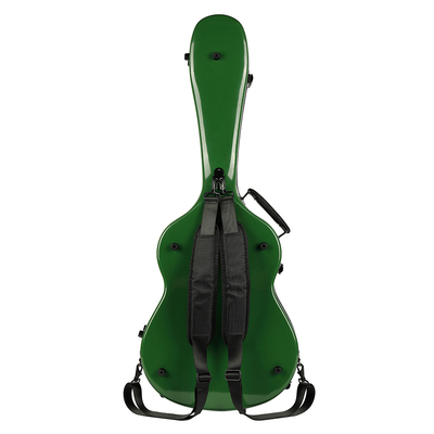Shell Guitar Case dure classique verte pression de fibre de verre de 39 pouces anti