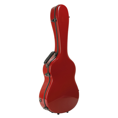 Caisse classique de guitare de fibre de verre de 39 pouces la meilleure rouge