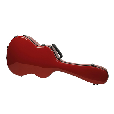 Caisse classique de guitare de fibre de verre de 39 pouces la meilleure rouge