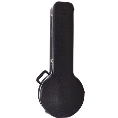 La peluche molle renforcée de caisse de banjo de Hardshell d'ABS 3 triples passent les verrous au bichromate de potasse plaqués