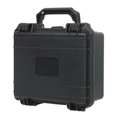 La mousse adaptée aux besoins du client par pp en plastique noire portative de Carry Case d'outil acceptent