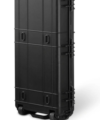 Boîtier en plastique à roues de Carry Cases pp d'outil d'IP 67 avec résistant chimique de roues