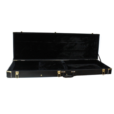 Biens de transport électriques de poignée de Bass Guitar Hard Case Padded de contreplaqué