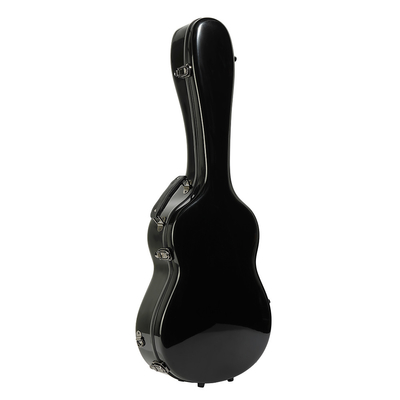 Anti caisses de guitare de fibre de verre de pression pour le noir de guitares acoustiques