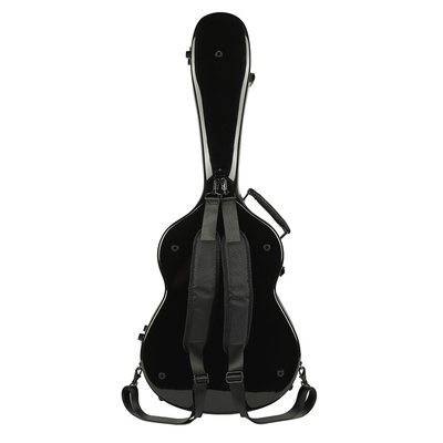 Anti caisses de guitare de fibre de verre de pression pour le noir de guitares acoustiques