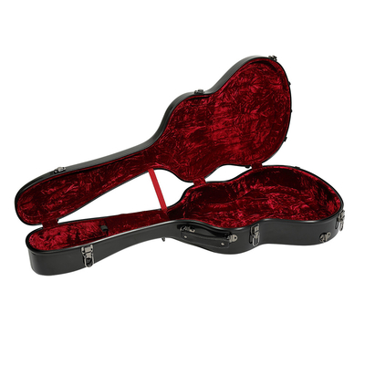 Anti caisses de guitare de fibre de verre de pression pour le noir de guitares acoustiques