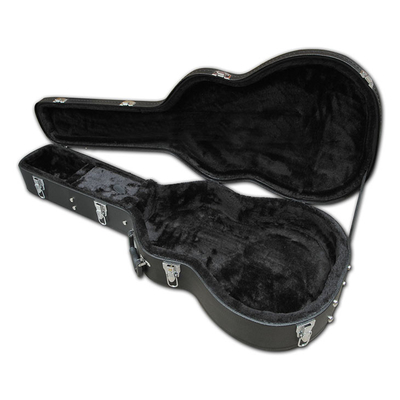 Cas dur classique de Hardshell de guitare d'OEM de caisse dure en bois de support