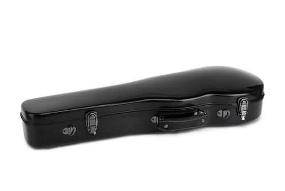 Résistant à l'eau en cuir de poignée de Shell Violin Hard Case With de fibre de verre durable