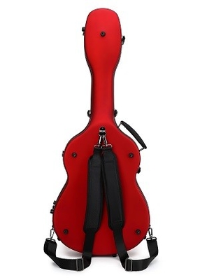 Résistance de coupure de caisse de support de Matte Red Fiberglass Classical Guitar