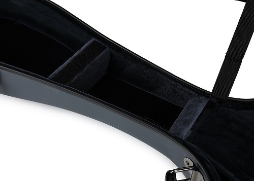 Affaire de Matte Dark Grey Guitar Rack courroies de sac à dos de 39 pouces 2 X