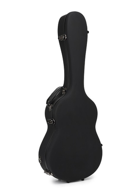 Cas dur de PVC Matte Black Leather Fiberglass Guitar avec des courroies de sac à dos