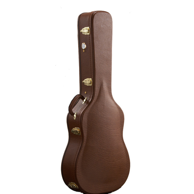 Le cuirassé dur en bois de Hardshell de caisse de support de guitare a formé les guitares acoustiques