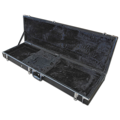 Garnitures de forme rectangulaire d'or de caisse en bois de guitare électrique d'OEM