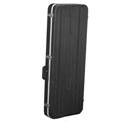 Caisse en plastique de support de guitare d'ABS avec Front Panel No Wheels transparent