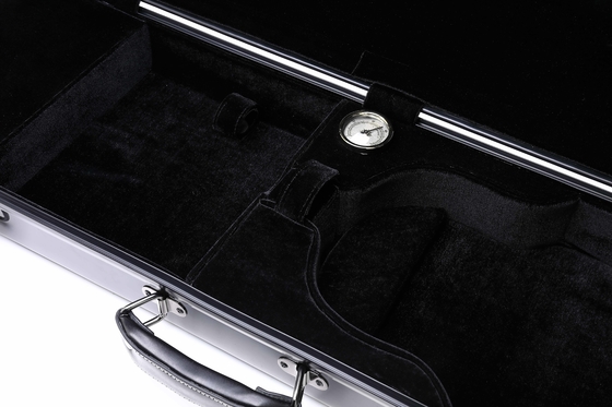 Caisse dure de violon imperméable avec la poignée en cuir intérieure de velours mou de serrure de clé