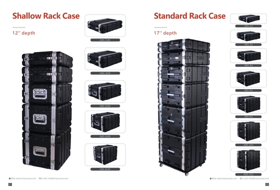 Étui rackmount 3U mince pour appareil audiovisuel et informatique largeur 19 pouces